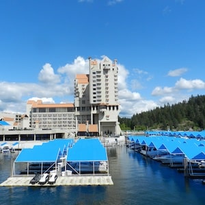 house with yacht dock